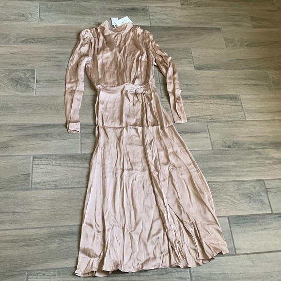 Anine Bing beige long sleeve dress - Picture 3 of 11